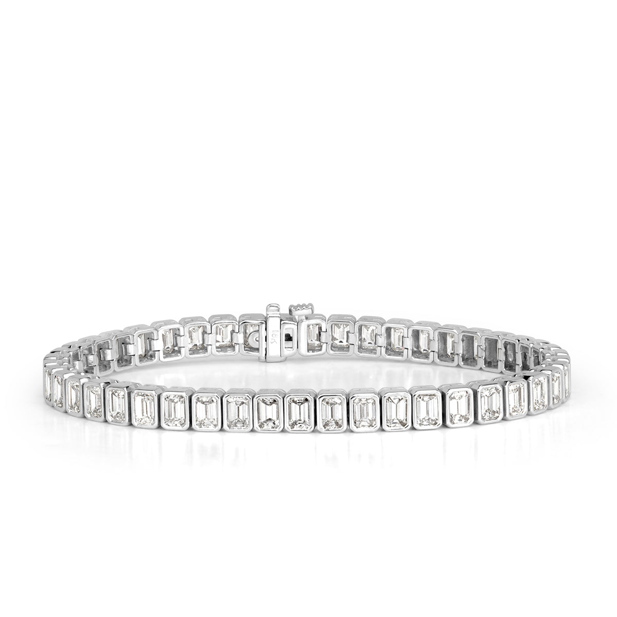 18k LV Style Diamond Bracelet