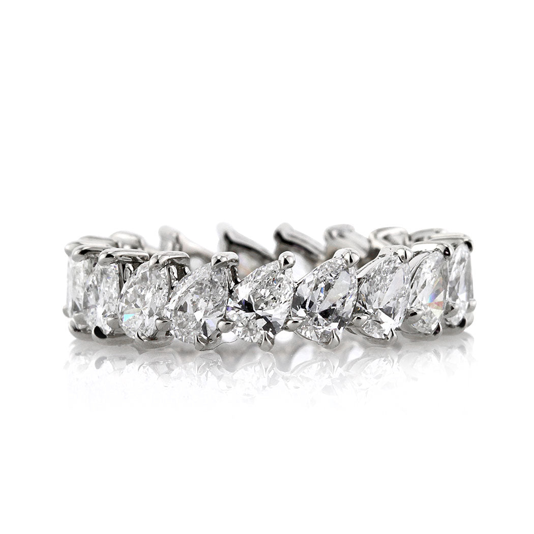 Mark Broumand Blog » Blog Archive Dazzling Pear Shaped Diamond Eternity ...