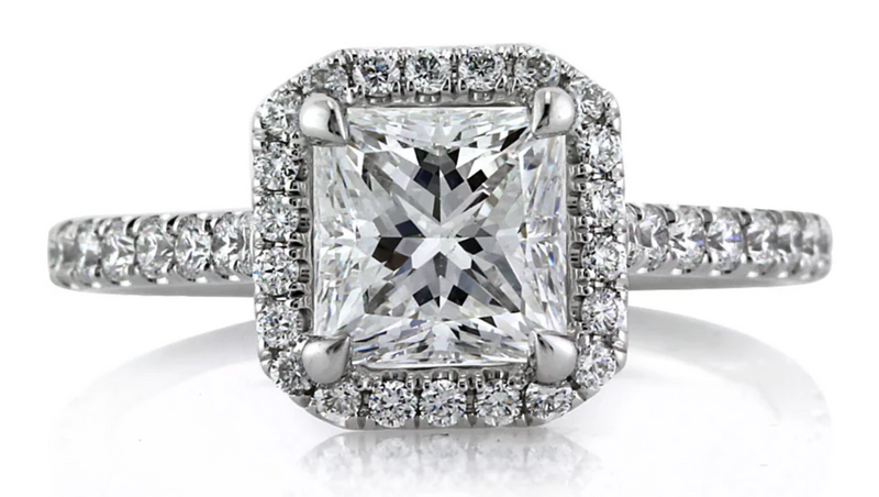 Love Your Princess Cut Diamond Engagement Ring