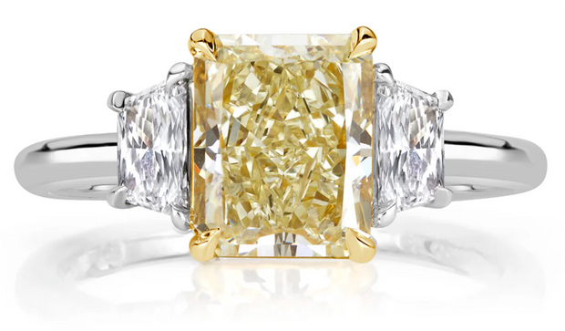 Add Some Color with Fancy Yellow Diamond Engagement Rings