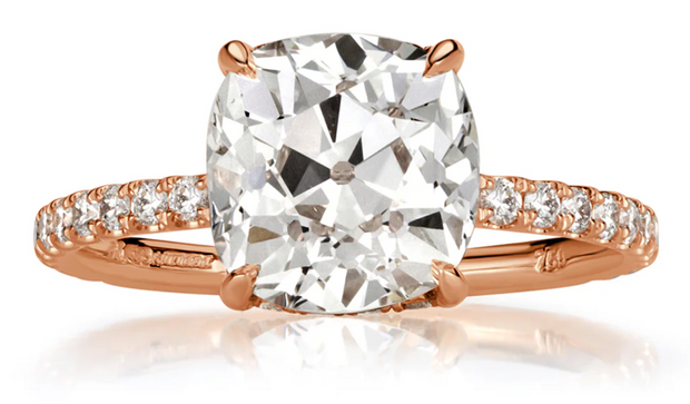 Pillows of Light - The Cushion Cut Engagement Ring