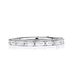 1.25ct Baguette Cut Diamond Eternity Band in Platinum