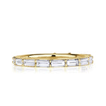 1.25ct Baguette Cut Diamond Eternity Band in 18k Yellow Gold