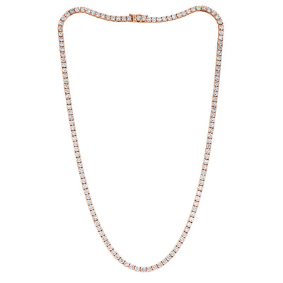 Classic Diamond Tennis Necklace