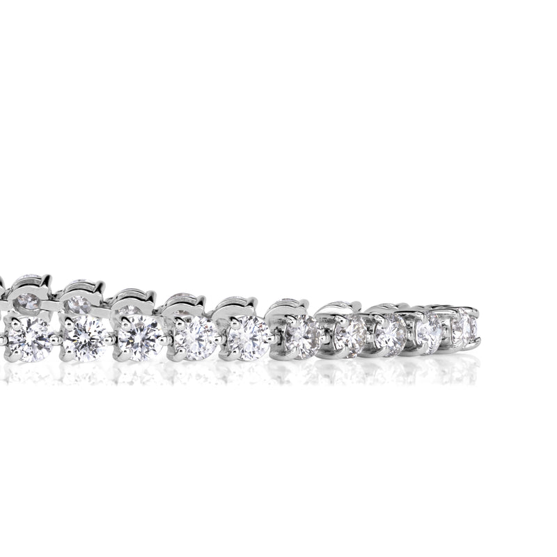 5.92ct Round Brilliant Cut Diamond Tennis Bracelet