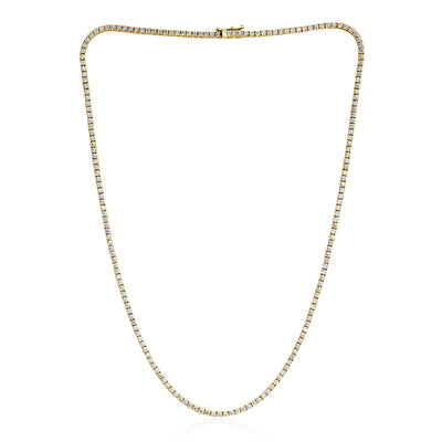 Classic Diamond Tennis Necklace