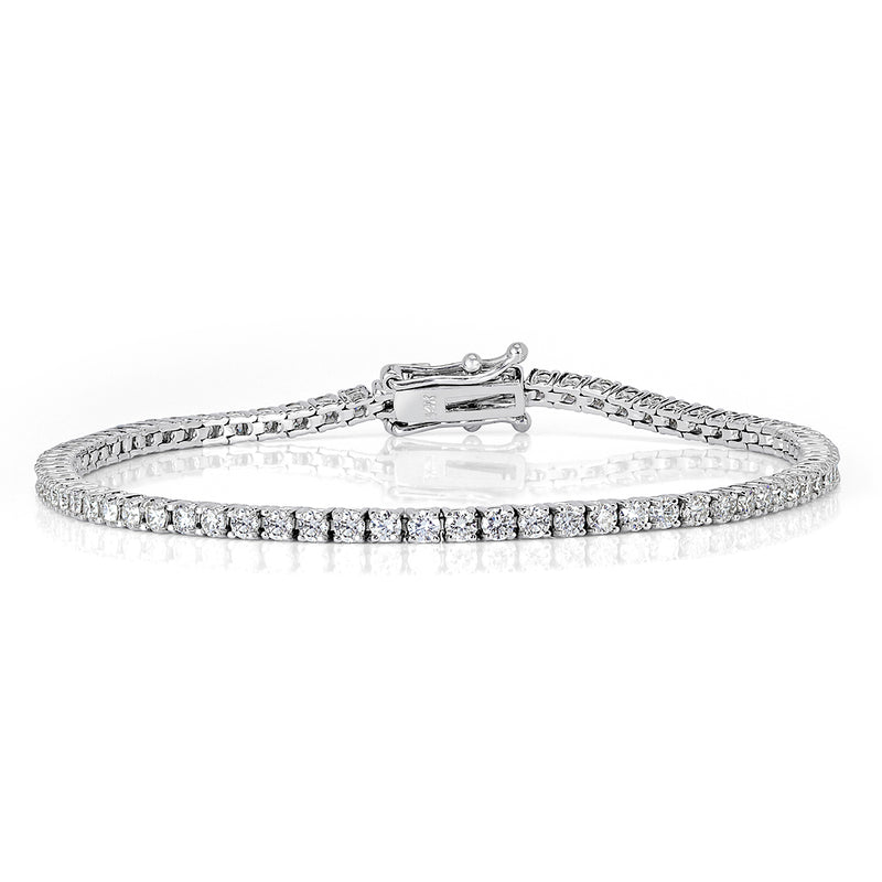 2.46ct Round Brilliant Cut Diamond Tennis Bracelet