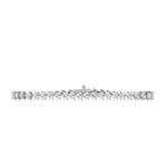 6.69ct Heart Shaped Diamond Tennis Bracelet