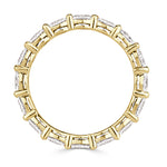 2.00ct Oval Cut Diamond Eternity Band in 18k Yellow Gold