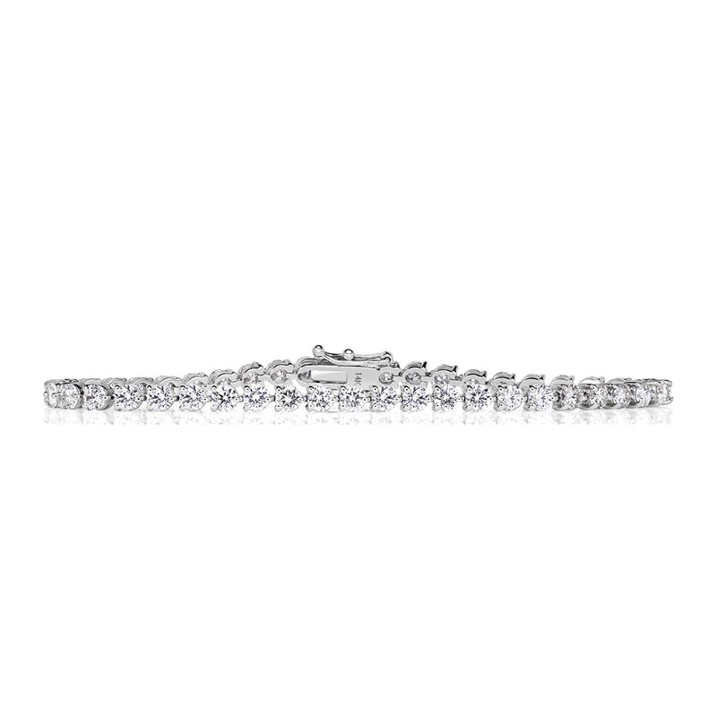 5.92ct Round Brilliant Cut Diamond Tennis Bracelet