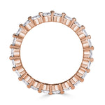 1.40ct Round Brilliant Cut Diamond Eternity Band in 18k Rose Gold