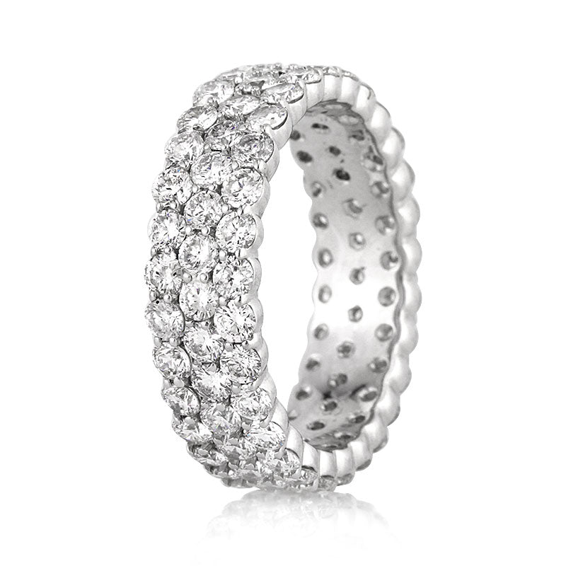 2.77ct Round Brilliant Cut Diamond Eternity Band