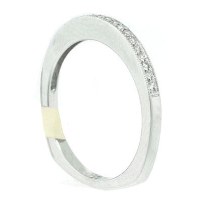 0.15ct Round Brilliant Cut Diamond Wedding Band