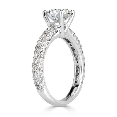 2.81ct Round Brilliant Cut Diamond Engagement Ring