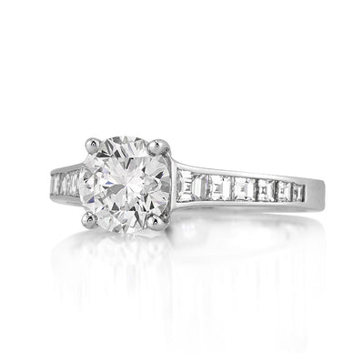 2.35ct Round Brilliant Cut Diamond Engagement Ring