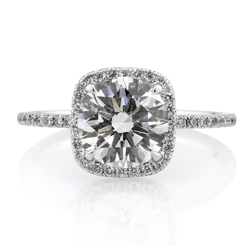 2.66ct Round Brilliant Cut Diamond Engagement Ring