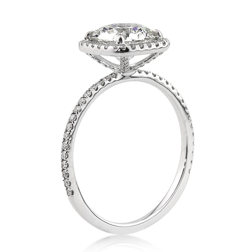 2.66ct Round Brilliant Cut Diamond Engagement Ring