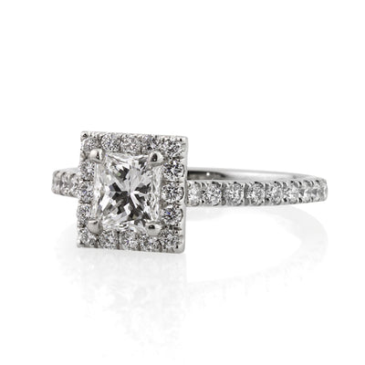 1.76ct Princess Cut Diamond Engagement Ring