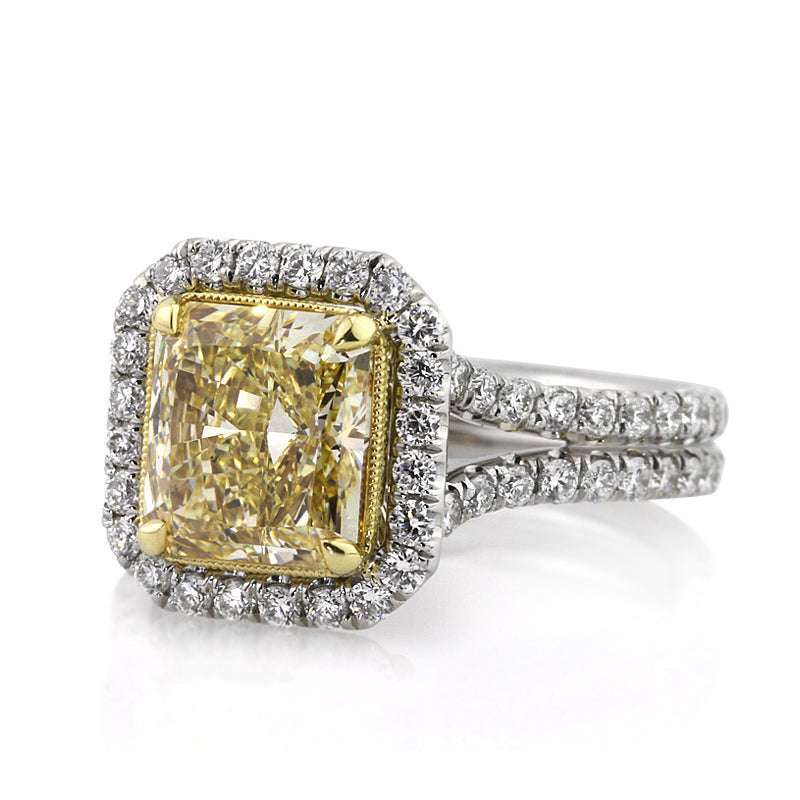 The Radiant-Cut Diamond Engagement Ring Buyer's Guide | The Plunge