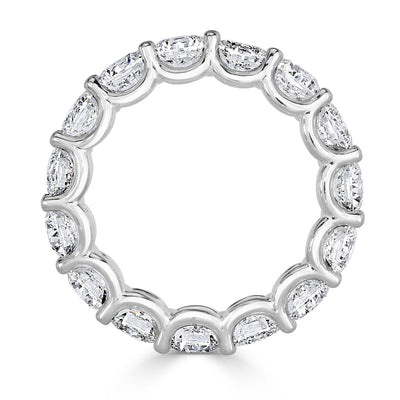 5.00ct Round Brilliant Cut Diamond Eternity Band in Platinum