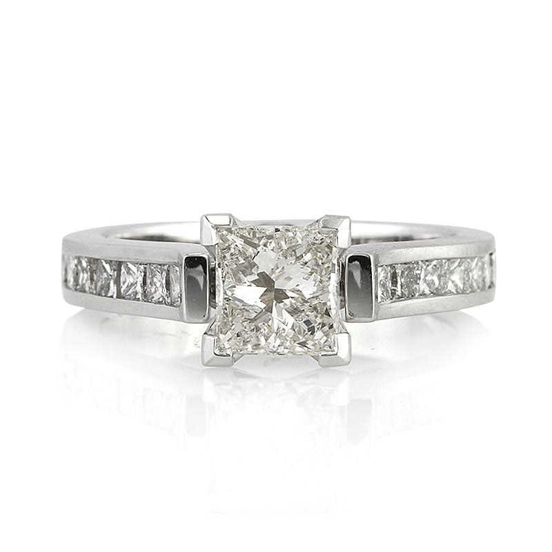 2.75ct Princess Cut Diamond Wedding Ring Set