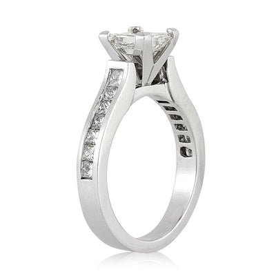 2.75ct Princess Cut Diamond Wedding Ring Set