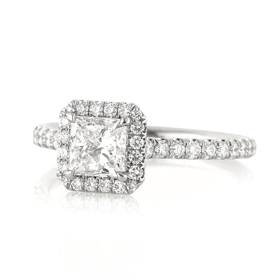 1.66ct Princess Cut Diamond Engagement Ring