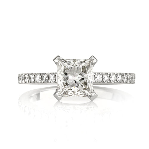 1.81ct Princess Cut Diamond Engagement Ring