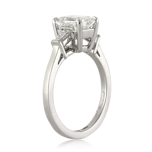 2.26ct Emerald Cut Diamond Engagement Ring