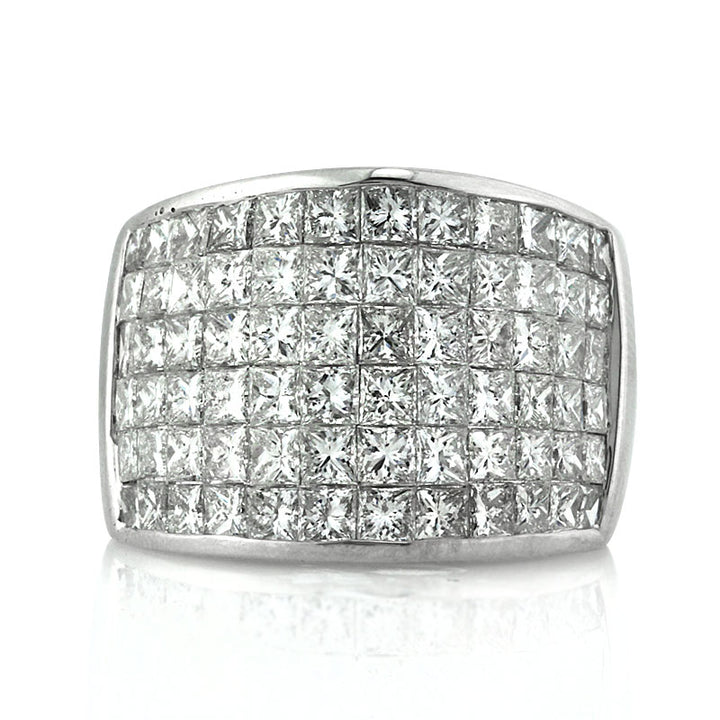 Princess cut invisible setting online