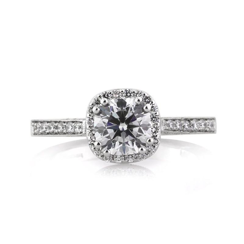 1.50ct Cushion Cut Diamond Engagement Ring