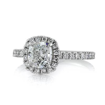 1.56ct Cushion Cut Diamond Engagement Ring