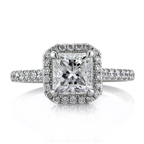 0.82 carat 18K Yellow Gold - Levita Princess Engagement Ring - Engagement  Rings at Best Prices in India | SarvadaJewels.com