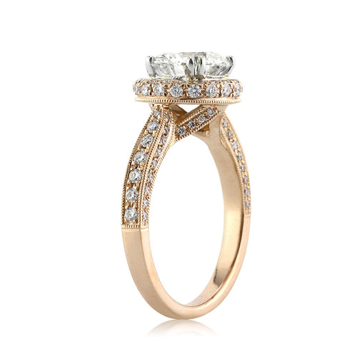 2.76ct Round Brilliant Cut Diamond Engagement Ring