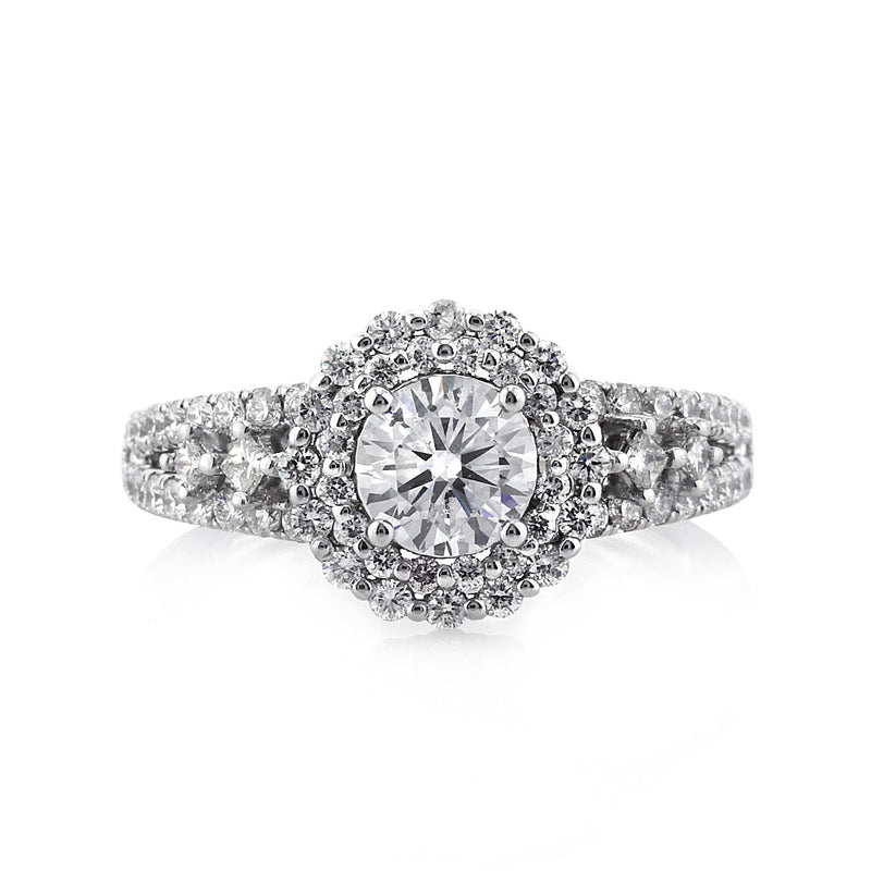 1.79ct Round Brilliant Cut Diamond Engagement Ring