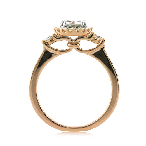 1.35ct Round Brilliant Cut Diamond Engagement Ring