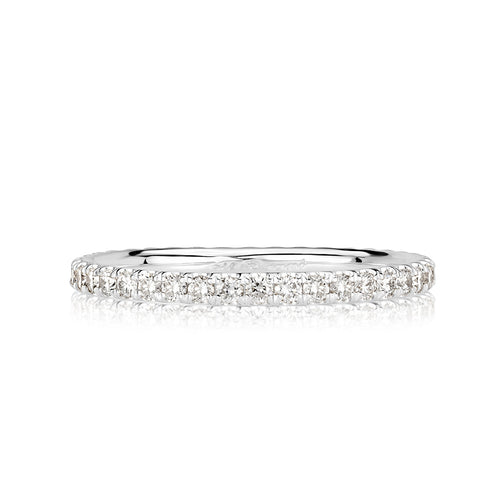 0.50ct Round Brilliant Cut Diamond Eternity Band in Platinum