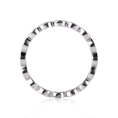 0.35ct Round Brilliant Cut Diamond Eternity Band in Platinum