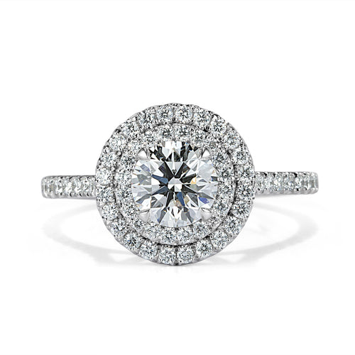 1.36ct Round Brilliant Cut Diamond Engagement Ring
