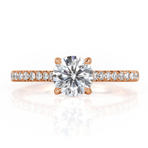 1.18ct Round Brilliant Cut Diamond Engagement Ring