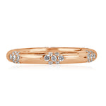 0.40ct Round Brilliant Cut Diamond Eternity Band in 18k Rose Gold