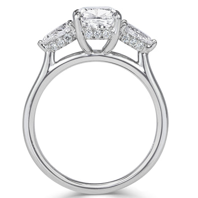 2.31ct Cushion Cut Diamond Engagement Ring