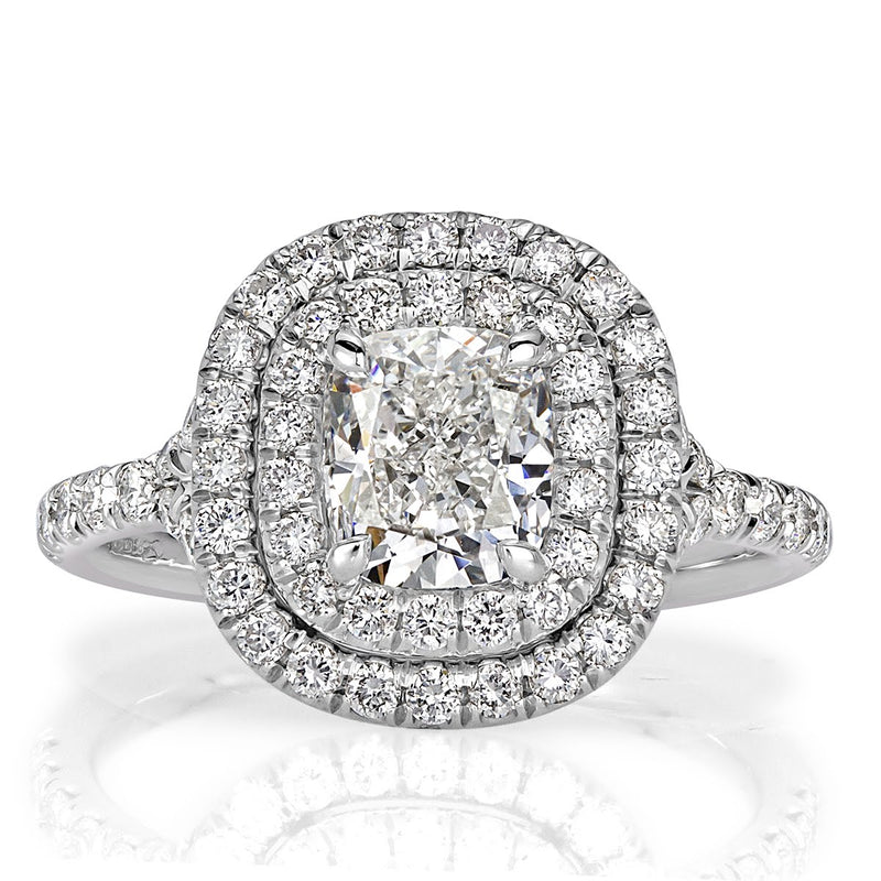 2.31ct Cushion Cut Diamond Engagement Ring