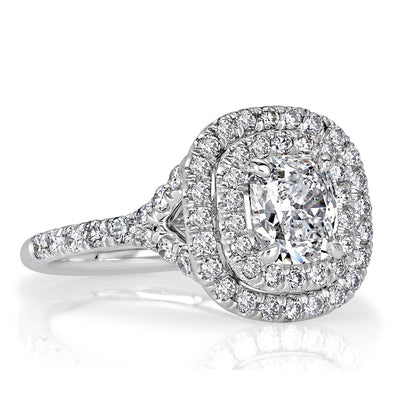 2.31ct Cushion Cut Diamond Engagement Ring