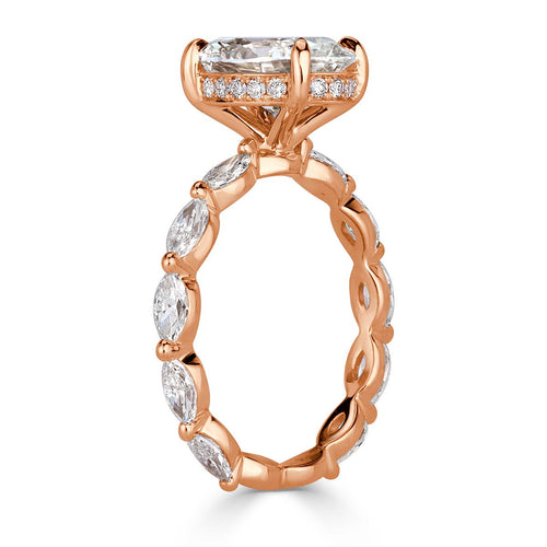 2.58ct Oval Cut Diamond Engagement Ring