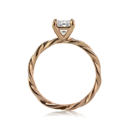 1.44ct Princess Cut Diamond Engagement Ring