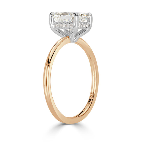 1.78ct Radiant Cut Diamond Engagement Ring