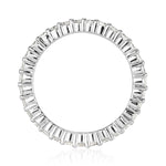 1.00ct Round Brilliant Cut Diamond Eternity Band in 18k White Gold