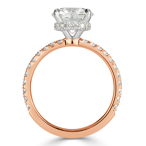 2.47ct Round Brilliant Cut Diamond Engagement Ring