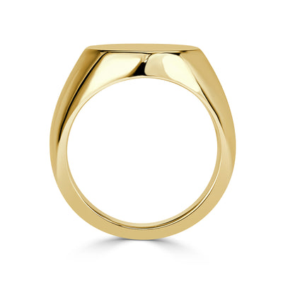 Classic Signet Ring in 18k Yellow Gold